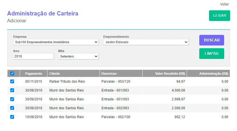 Tela: Títulos a Pagar Tela: Títulos a Pagar