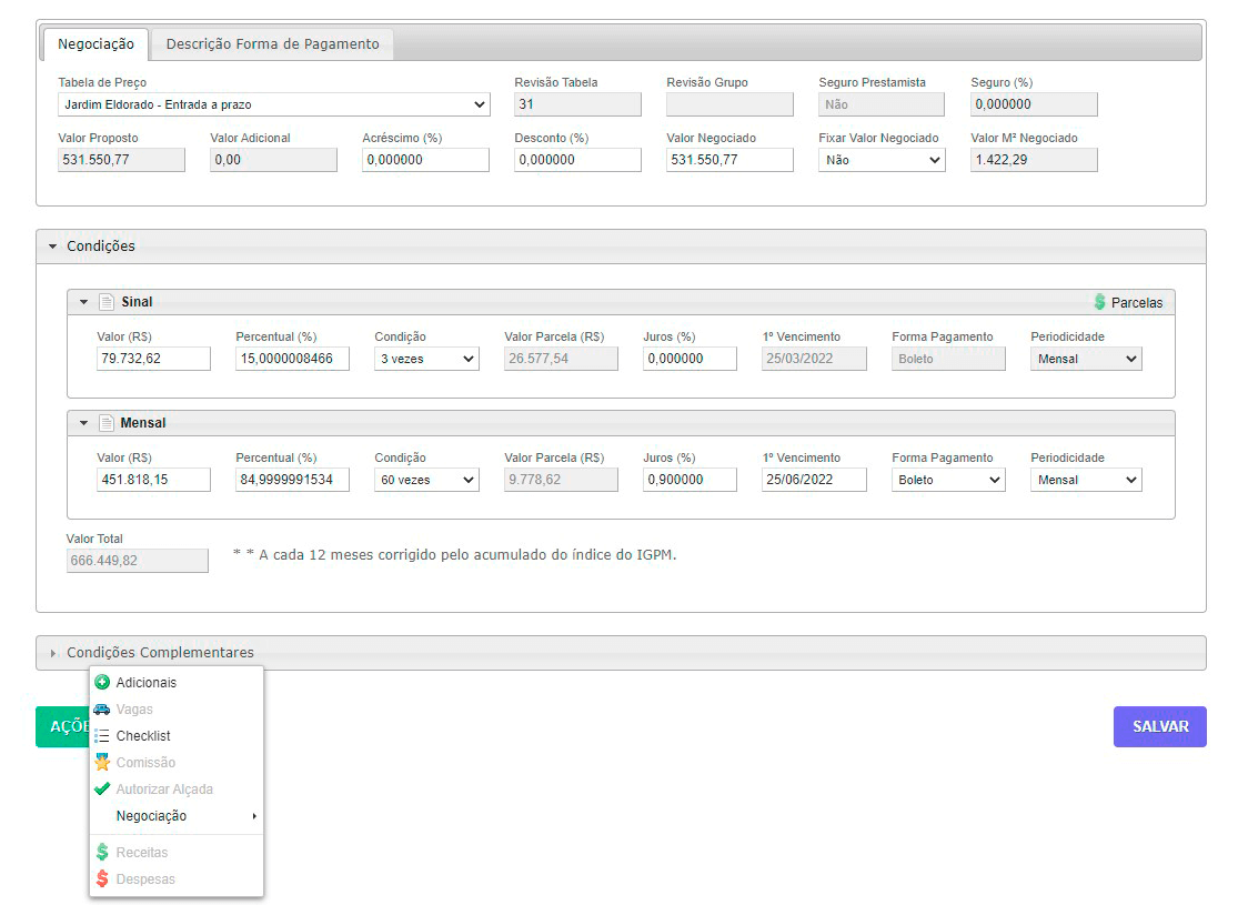 Tela: Reserva Tela: Reserva